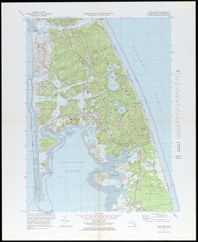 Wellfleet Quadrangle, Massachusetts, Barnstable Co.