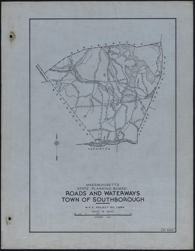 Roads and Waterways Town of Southborough Digital Commonwealth