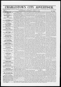 Charlestown City Advertiser, March 17, 1852