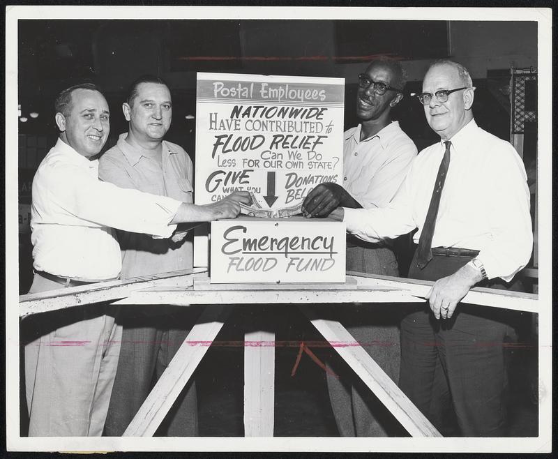 Help From Postal Workers Employes at the South Postal Annex are