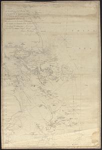 To James Carnegy and Robert Scott Esqrs. of Prince of Wales Island, as a tribute due for their valuable communications which have been of great assistance in the construction of this chart of the islands and channels at the southwest extremity of the China Sea