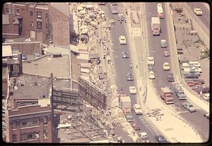 Blackstone Street from the Custom House Tower Boston