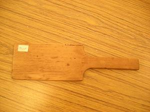 Wooden paddle