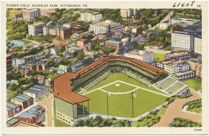 Forbes Field. Schenley Park. Pittsburgh, PA.