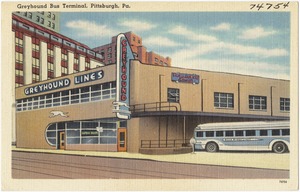 Greyhound Bus Terminal, Pittsburgh, Pa.