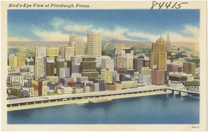 Bird's-eye view of Pittsburgh, Penna.