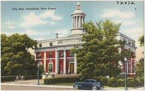 City hall, Plainfield, New Jersey