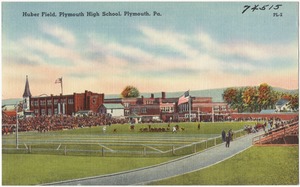 Huber Field, Plymouth High School, Plymouth, Pa.