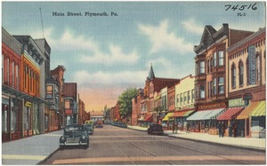 Main Street, Plymouth, Pa.