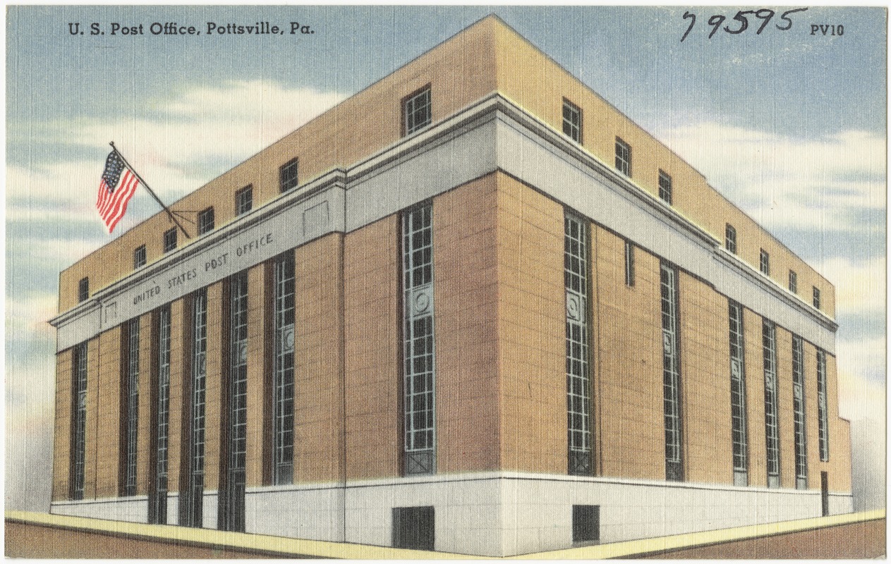U.S. Post Office, Pottsville, Pa. Digital Commonwealth