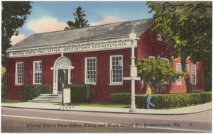 United States Post Office, Fifth and West Broad St., Quakertown, Pa.