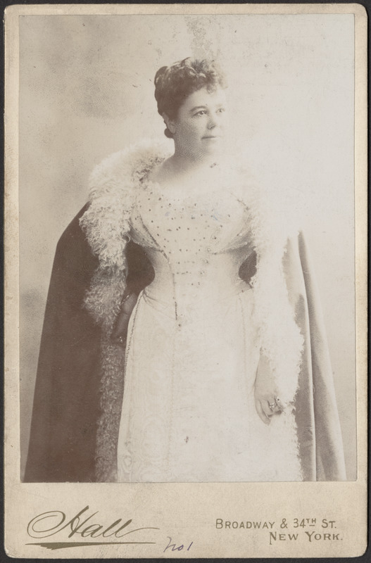 Louise Dotti, American soprano with Mapleson Co.