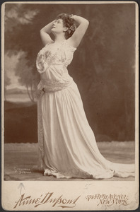 Olive Fremstad soprano soloist B.S.O. 1906-1907