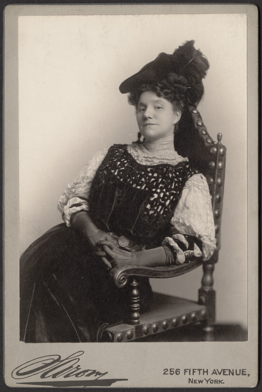 Yvette Guilbert Symphony Hall Oct 12 - Digital Commonwealth