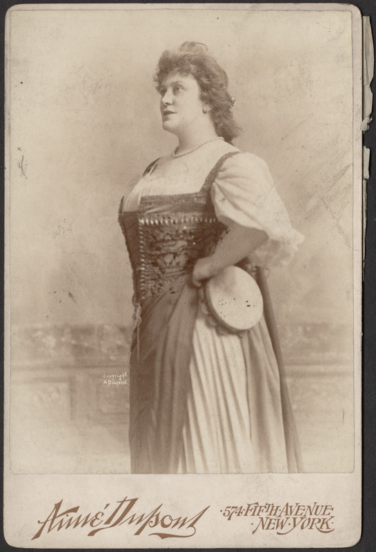 Mme. Nordica as Gioconda