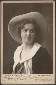 Alice M. Nielsen in The Serenade
