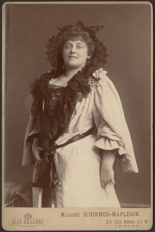 Madame Schirmer-Mapleson