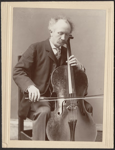 Alwyn Schroeder, distinguished cellist of BSO and the Adamowski Quartet in its early years