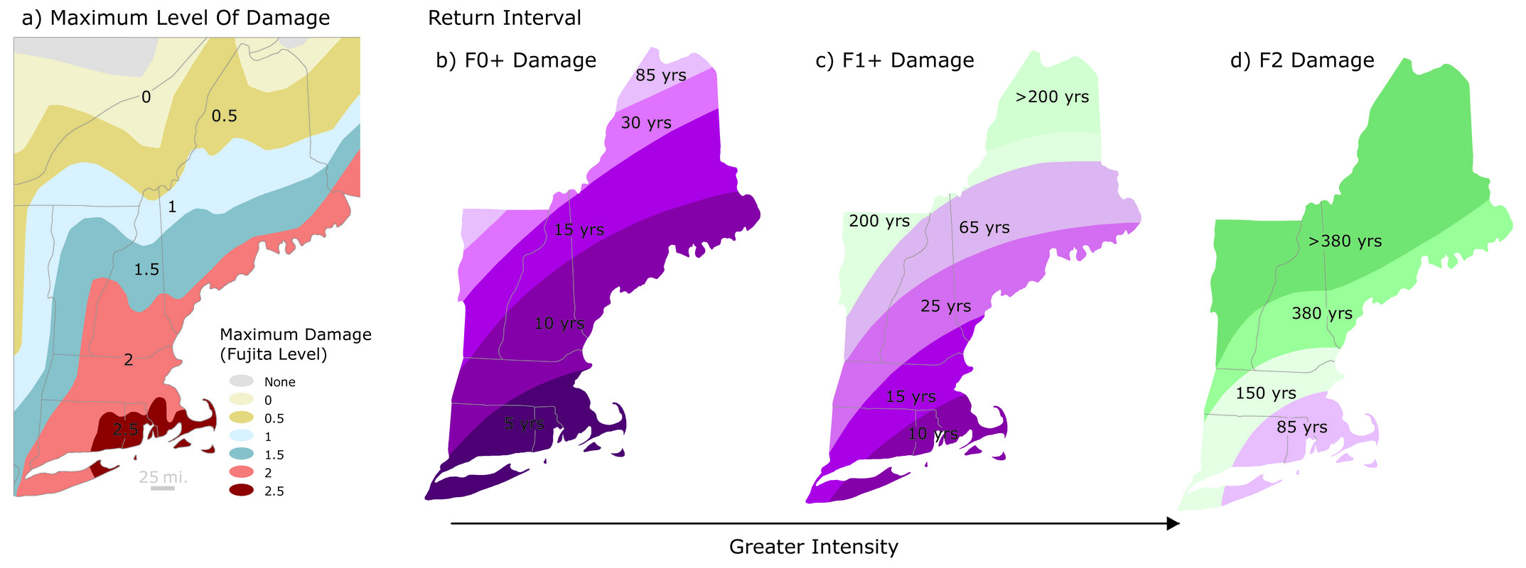 New England Hurricane Disturbance Regime