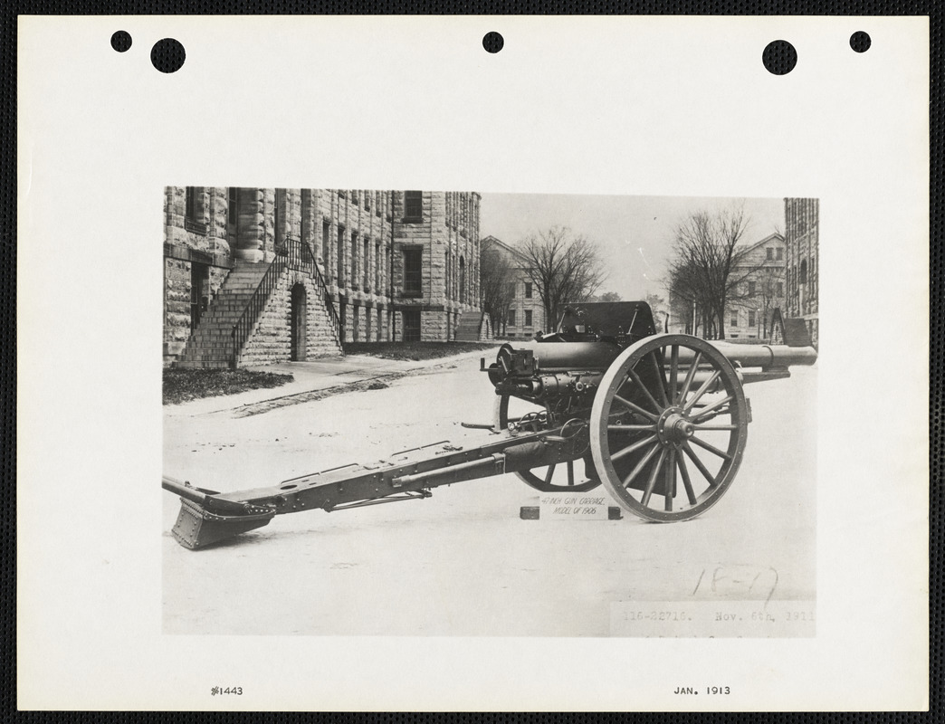 4.7" Gun carriage model of 1906