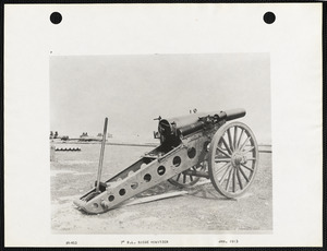 7" B.L. siege howitzer