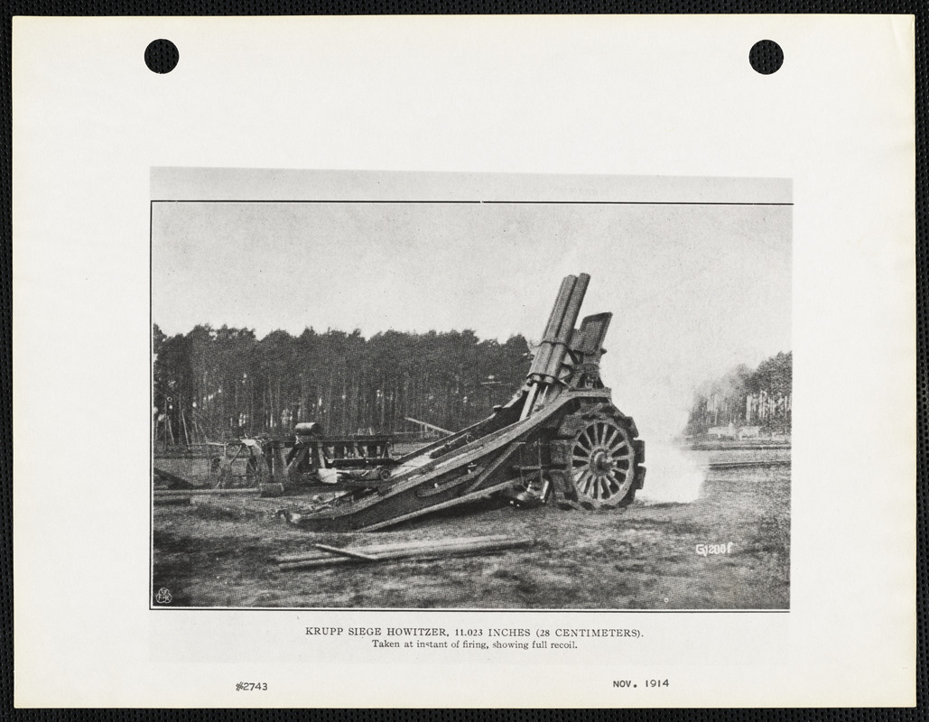 Krupp siege howitzer