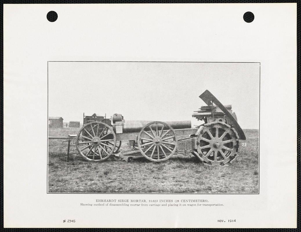 Ehrhardt siege mortar