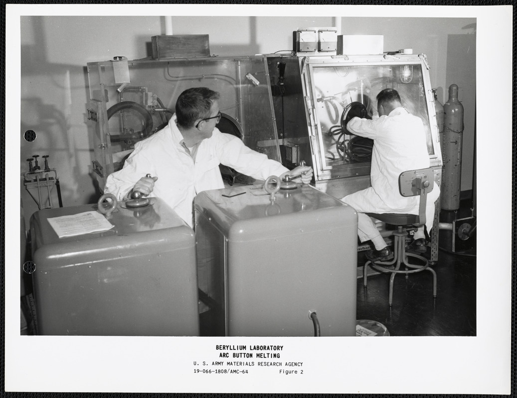 Beryllium laboratory, ARC button melting