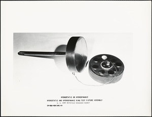 Hydrostatic and hydrodynamic ring test fixture assembly