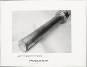 View of reactor beam tube thimble
