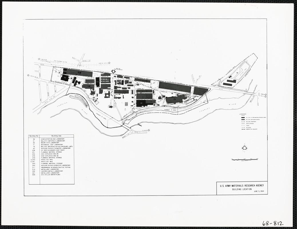 U.S. Army Materials Research Agency building location