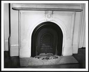 Bldg. 111, fireplace