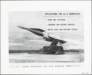 Hawk surface to air missile