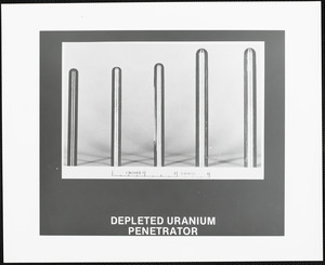 Depleted uranium penetrator