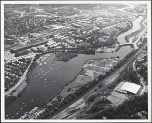 Aerial view of Watertown Arsenal