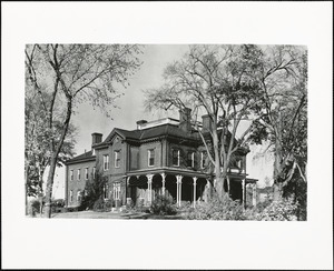 Commanding officer's quarters, 1865