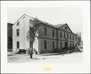 North storehouse, north elevation