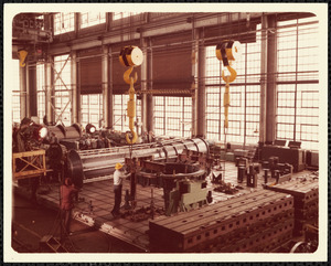 Cranes in ordnance factory