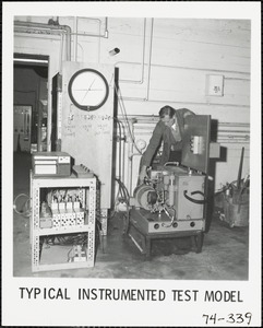 Typical instrumented test model