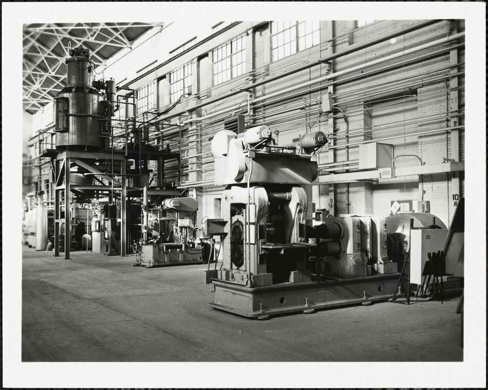 Machinery in factory