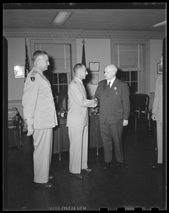 Col. Mesick with Dr. Lester