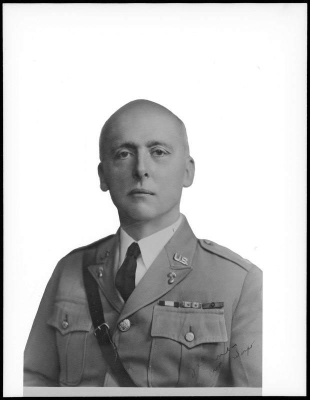 Colonel Glen F. Jenks, Commanding Officer, Watertown Arsenal, 1932-1937 ...