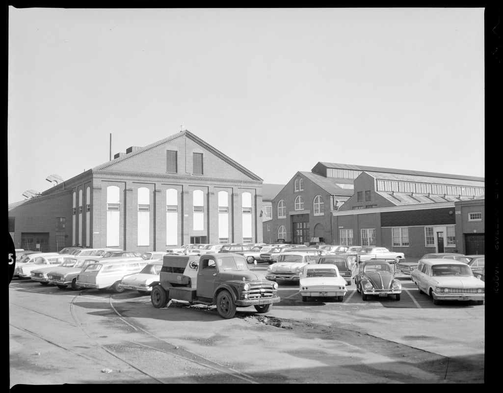 Parking area bldg. 312