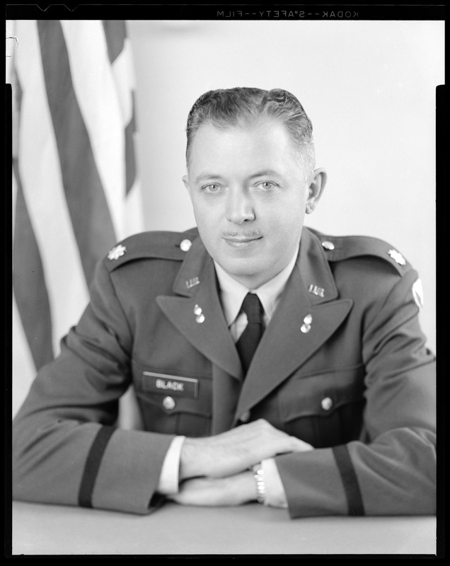 Lt. Col. Joseph E. Black, Commanding Officer of U.S. Army Materials Research Agency