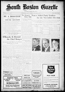 South Boston Gazette, September 19, 1936