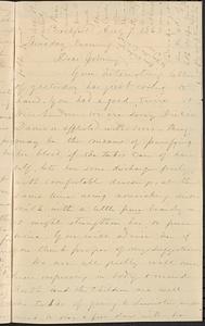 Letter from Zadoc Long to John D. Long, August 7, 1868