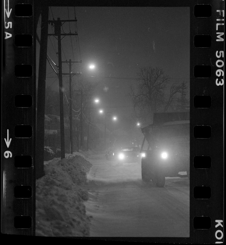 Market Square and State Street ice and snow