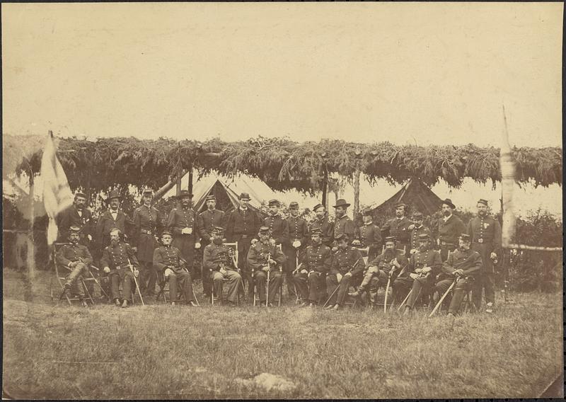 General Meade and staff, October, 1863