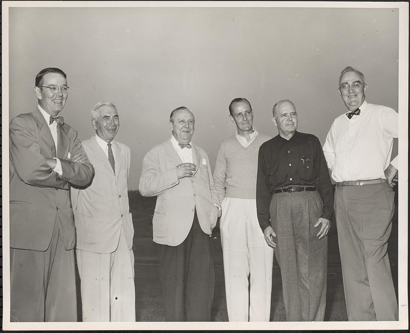 Bruce Crane, William O'Connell, Horace Brown, Winthrop M. Crane, III, Bob Meyers, Winthrop M. Crane, Jr.