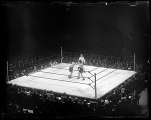 Unidentified boxing match